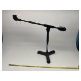 Samson MB1 Heavy Duty Low-Profile Adjustable Mini Boom Microphone Stand with Shure Mic Clip Adapter