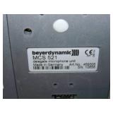 Beyer Dynamic MCS 521 Mics / Microphones