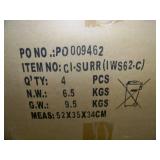 (20) Phase Technologies CI-Surround (CI_SURR) Flush-Mount In-Wall Home Theater Speakers WITH (20) Speaker Grilles - NEW IN BOX