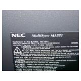 55" NEC MA551 MultiSync 4K UHD LED-Backlit LCD Monitor and HDMI Cable - does NOT include Remote Control
