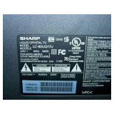80" Sharp LC-80UQ17U 1080p 3D LED-LCD Full HD (HDTV) SMART with Wi-Fi - includes Remote Control and HDMI Cable