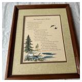 Framed picture: The Fisherman