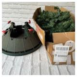 Christmas tree & tree stand