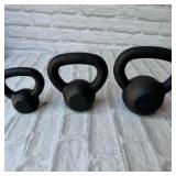 kettlebells