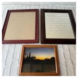 pictures and mirror