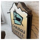 Carribou Coffee Light Up Sign