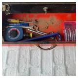 Tool box + tools