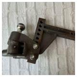 adjustable hitch ball mount