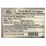 2012 Ford Focus
