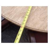 Very large Patio Table 64" with 6 Chairs