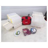 Tackle Boxes and Fishing Line