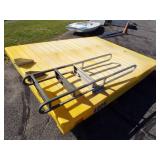 Shoremaster Swim Raft with Ladder 7 x 9