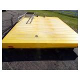 Shoremaster Swim Raft with Ladder 7 x 9