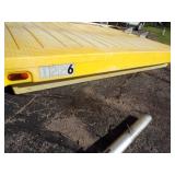 Shoremaster Swim Raft with Ladder 7 x 9