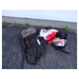 Tree Stand with Safety Harness and Seat Warmer