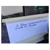 2 Place Snowmobile Trailer Guide on Tracks