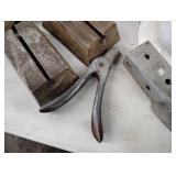 Mud Stick End, Foam Canoe Bracket, Can Crusher, Rope, Hardhat and pump