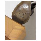 Signed S.L. Knight Bugling Elk Bronze Sculpture ~ 65/200