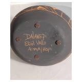 Native American Wedding Vase by Dala ~ Black and Terracotta Pottery