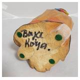 Handcrafted Hopi Sunface Kachina Doll by Boyce
