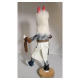 Signed Southwestern Wolf Kachina Doll