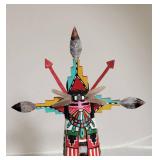 Hand Carved Hopi Shalako Kachina Doll by Maebelle Tela