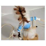 Signed Native American Hoop Dancer Kachina Doll