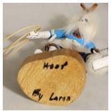Signed Native American Hoop Dancer Kachina Doll