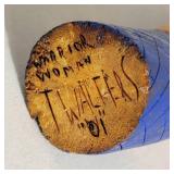 Signed Hopi Long Hair Kachina Doll by T. Walters