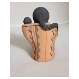 Native American Storyteller Figure by Mary Lucero