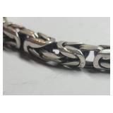 Heavy Sterling Silver Bracelet ~ 51 Grams