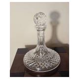 Brilliant Cut Crystal Decanter with Stopper