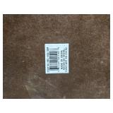 Dark Wood Display Pedestal with Tile Style Top