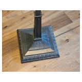 Mission Style Stained Glass Floor Lamp