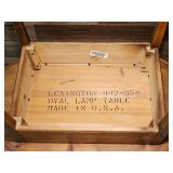 Lexington Oval Wood Lamp Table