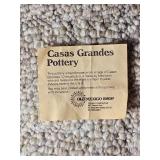 Casas Grandes Pottery Vessels with Iron Display Stand
