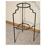 Casas Grandes Pottery Vessels with Iron Display Stand