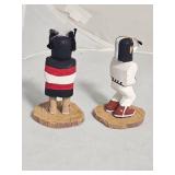 Small Carved Hopi Style Kachina Figures Pair