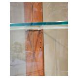 Stickley Cherry Glass Door Lighted Curio Cabinet