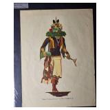 Native American Artist Portfolio Print Pair