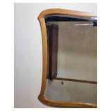 Ornate Carved Wood Wall Mirror