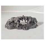 Limited Edition Pewter Bighorn Sheep Sculpture