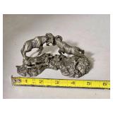 Limited Edition Pewter Bighorn Sheep Sculpture