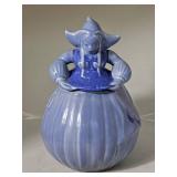 Vintage Redwing Pottery Blue Dutch Girl Cookie Jar