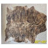 Large Brindle Cowhide Area Rug