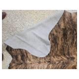 Large Brindle Cowhide Area Rug