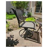 Outdoor Patio Table Set with Umbrella and Chairs