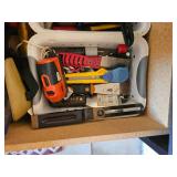 Full Drawer of Hand Tools and Workshop Supplies