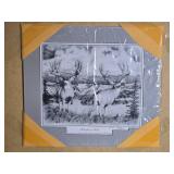 Signed Darcy Tate ÒHeads or TailsÓ Deer Print 69/300