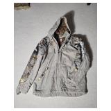 Legendary Whitetails Camo Trim Hooded Jacket Size 2XL